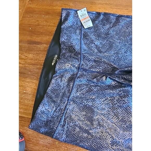 IDEOLOGY Women's Indigo Sea Animal Print High Waist Activewear Leggings Plus 3x - Picture 3 of 9